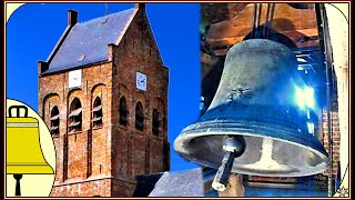 Ferwert Friesland Kerkklokken van de Hervormde kerk Plenum Nach Sanierung Better sound quality [upl. by Ardnama]