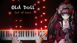 quotOld Dollquot Out of Tune version  Madfather OST 14  Piano Cover Visualizer [upl. by Oirramaj]