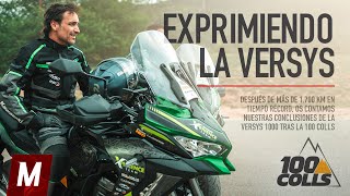 Kawasaki Versys 1000 SE  Opinión tras exprimirla en la 100 COLLS [upl. by Ynagoham]