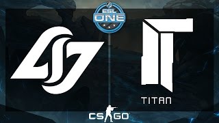 CSGO  CLG vs Titan Dust2  ESL One 2015 Katowice  Qualifiers [upl. by Letizia908]