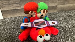 Mario and Luigi attack Elmo following the VSW Press Conference [upl. by Lymann]