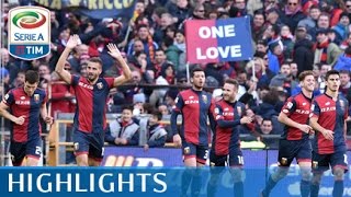 Genoa  Palermo 40  Highlights  Matchday 20  Serie A TIM 201516 [upl. by Hansiain]