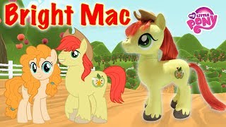 Custom BRIGHT MAC PONY  Applejacks Dad  Tutorial DIY MLP My Little [upl. by Yl]