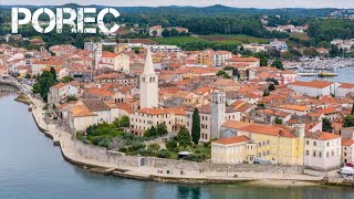 Porec Croatia Cinematic Drone  DJI Air 3 4K [upl. by Auburta]