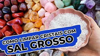 COMO LIMPAR CRISTAIS FÁCIL E RÁPIDO [upl. by Llevram]