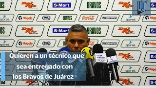 Piden que nuevo técnico de Juárez haga un doble esfuerzo para levantar al equipo I Conferencia [upl. by Neeron]