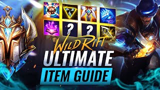 The ONLY ITEM Guide YOU Will EVER Need in Wild Rift LoL Mobile [upl. by Leahcimal]