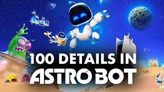 100 Amazing Easter Eggs amp Little Details in Astro Bot PS5 [upl. by Ahsito576]