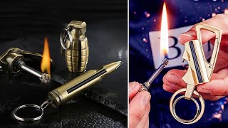 10 Best Keychain Flint Fire Starter 2021 [upl. by Aerdnaxela]