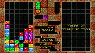 COLUMNS  GAMEPLAY MEGA DRIVE [upl. by Dodd]