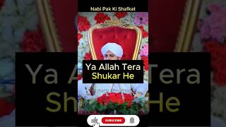 Nabi Pak Ki Shafkat P1Very💓Emotional Bayan peerajmalrazaqadri youtubeshorts islamicstatus [upl. by Neddra]