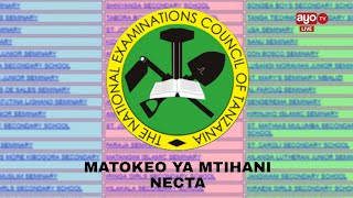 BREAKING NECTA YATANGAZA MATOKEO YA KIDATO CHA NNE 2022 [upl. by Erda]