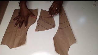 HOW TO DRAFT THE ARMHOLE PRINCESS STYLELINEDETAILED TUTORIAL BEGINNERS FRIENDLY [upl. by Retla]