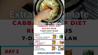 From 80kg to 70kg in 4 weeks  Cabbage Soup Diet Recipe for weight loss and detox [upl. by Secunda]