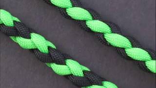 How to Make 4Strand Round Braid Bracelets Both Forms by TIAT [upl. by Am]