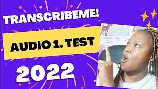 Transcribeme Audio test 2022 💯 pass guaranteed [upl. by Allcot858]