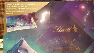 KAUFHOF Lindt Adventskalender 2018 Test [upl. by Grados]