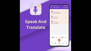 Speak and Translate app [upl. by Gnehs]