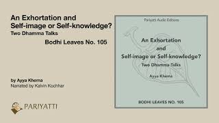 An Exhortation and Selfimage or Selfknowledge Two Dhamma Talks [upl. by Dante]