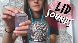 ASMR LID SOUNDS plus some tapping ya know [upl. by Leunamne]