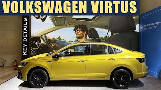 Volkswagen Virtus  Variantwise prices warranty service cost and mileage [upl. by Jerrold]