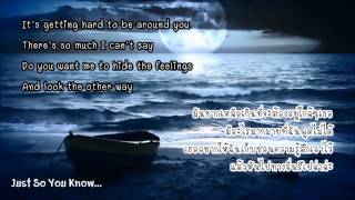 เพลงสากลแปลไทย  Just So You Know  Jesse McCartney [upl. by Iaras219]