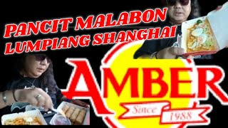 AMBERs Pansit Malabon amp Lumpiang Shanghai 2021 [upl. by Carman75]