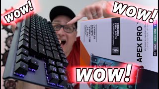 SteelSeries Apex Pro TKL Keyboard Review WOW WOW WOW [upl. by Nnel]