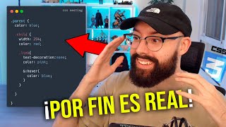 LA NUEVA FORMA DE ESCRIBIR CSS ¡Por fin llegó el CSS ANIDADO o CSS Nesting [upl. by Acinorav237]