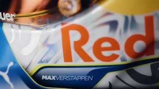 Max Verstappens Helmet for the 2022 Austrian Grand Prix [upl. by Nuahsyd]