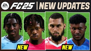 EA FC 25 NEWS  NEW CONFIRMED Updates Added Real Faces amp More ✅ [upl. by Desiree]