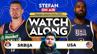 UZIVO  SRBIJA vs USA  Stefan Milicevic LIVE [upl. by Levitus]