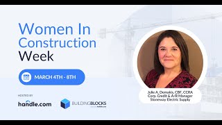 Woman In Construction  Julie Demakis CBF CCRA [upl. by Hilaria984]