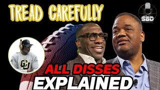 🚨Shannon Sharpe calls out Jason Whitlock over his hate for Deion SandersWhitlock says Tread careful [upl. by Berne]