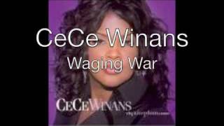 Cece WinansWaging War With Lyrics [upl. by Illac]