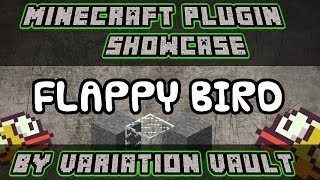 Minecraft Bukkit Plugin  Flappy Bird  Fun minigame [upl. by Ennovyhs322]