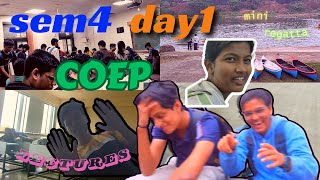 Sem 4 Day 1 BTech at COEP coep mhtcet2024 [upl. by Gainor]