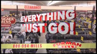 Forman Mills Pennsauken NJ  Going Out Of Business [upl. by Frasier]