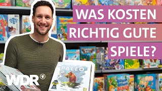 Millionenmarkt Brettspiele So viel geben wir für Spiele aus  Ausgerechnet  WDR [upl. by Euginimod]