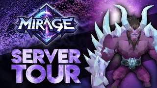 This New CUSTOM RSPS Is Blowing Up 100 ONLINE  Mirage Server Tour  HUGE GIVEAWAY [upl. by Luckett]