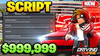 Driving Empire Script Pastebin 2024 Auto Farm  Inf Money  Working Pc  Mobile NEW [upl. by Nolyarb657]