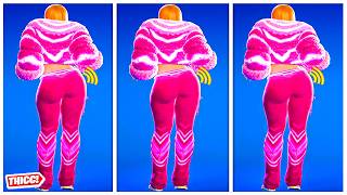 Fortnite Ice Spice Skin Party Hips 1 Hour Version Thicc 🍑😘 Hot New Icon Series 😍 Rap Princess Style😜 [upl. by Arinaid]