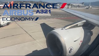 🇫🇷 Nice Côte d’Azur  Paris CDG 🇫🇷 AirFrace  A321 [upl. by Yenaffit]