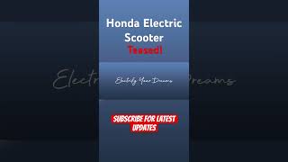 Honda electric scooter teaser hondaelectric electricscooter activa jupiter olas1 olascooter [upl. by Humfrid592]