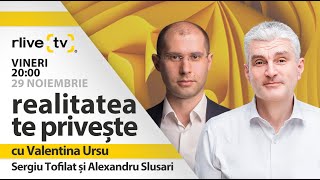 Sergiu Tofilat CO Moldovagaz și Alexandru SlusariCA Energocom invitați la Realitatea te privește [upl. by Derick]