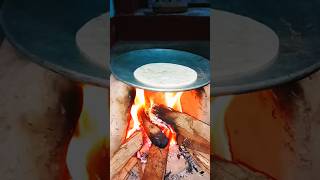 Making dry roti with wheat 🌾flour jubinnautiyal music tseries bollywood healthy villagestyle [upl. by Merriam]