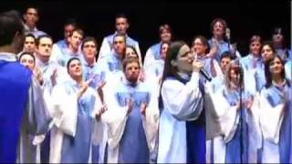 Coro Blau Gospel  Cuán Grande es Él [upl. by Abrahan]