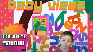 Chicka Chicka Boom Boom Reaction  Kids Book Read Aloud [upl. by Liahus]