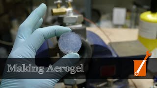 Making silica aerogel at home [upl. by Yendis]