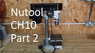 Nutool CH10 Hobby Drill Press Restoration Part 2  Paint Reassembly and Upgrades [upl. by Gerson520]